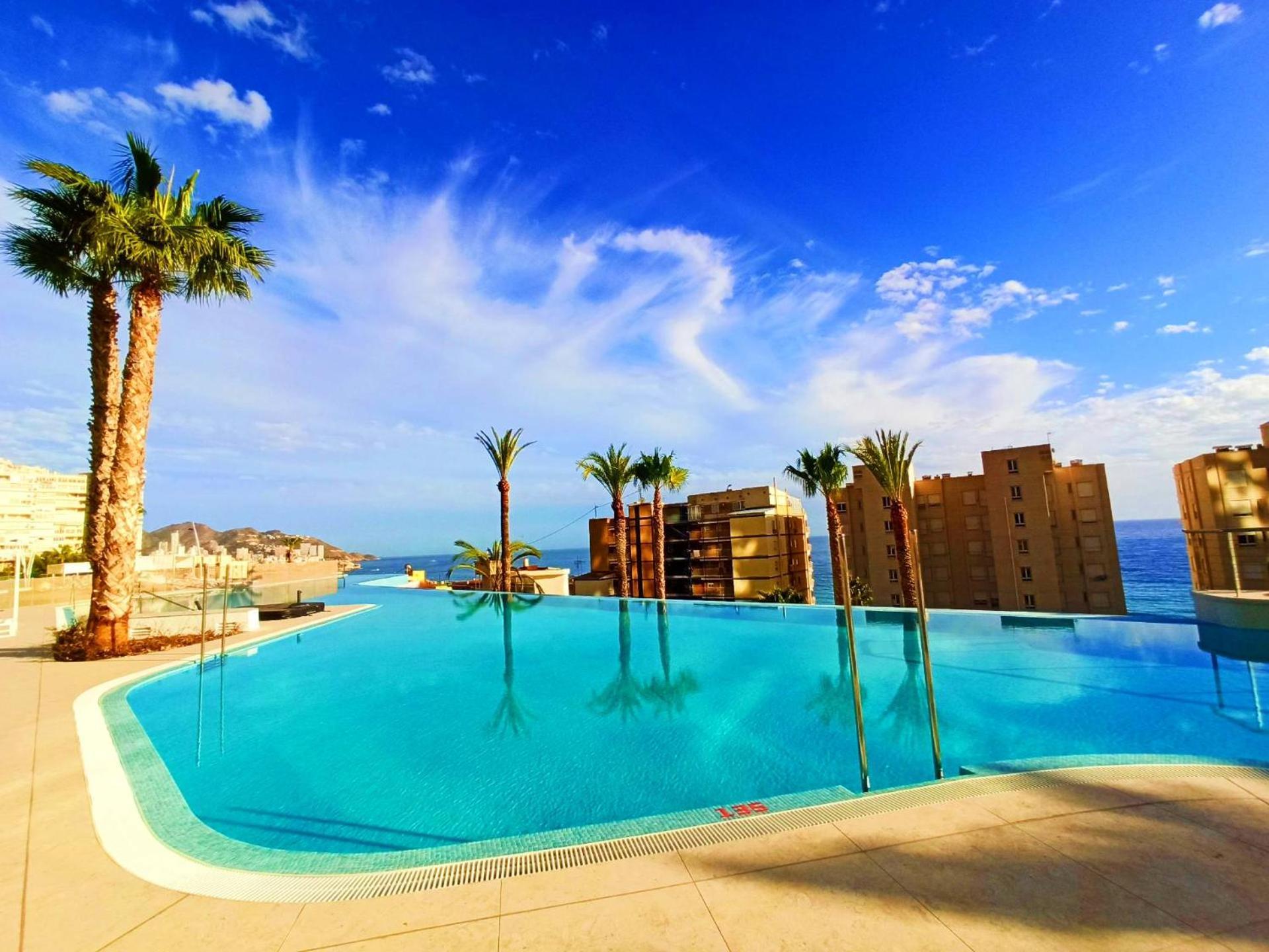 Sunset Cliffs Beach Benidorm Exterior foto